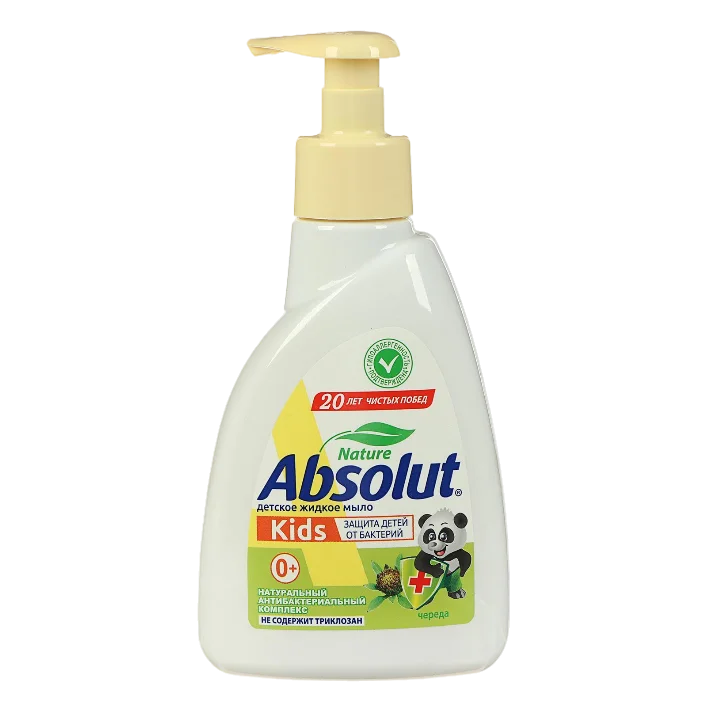 Мыло туалетное жидкое "ABSOLUT" Kids череда 250г