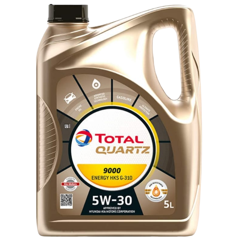 TOTAL Масло моторное синтетическое QUARTZ 9000 Energy HKS G-310 5W-30 SL ACEA A5 5л