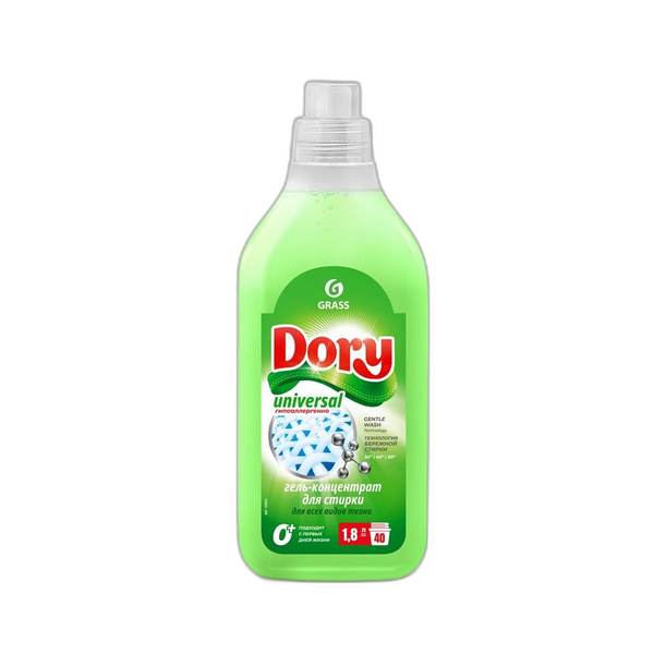 GraSS Гель-концентрат для стирки всех видов тканей Dory 1,8л