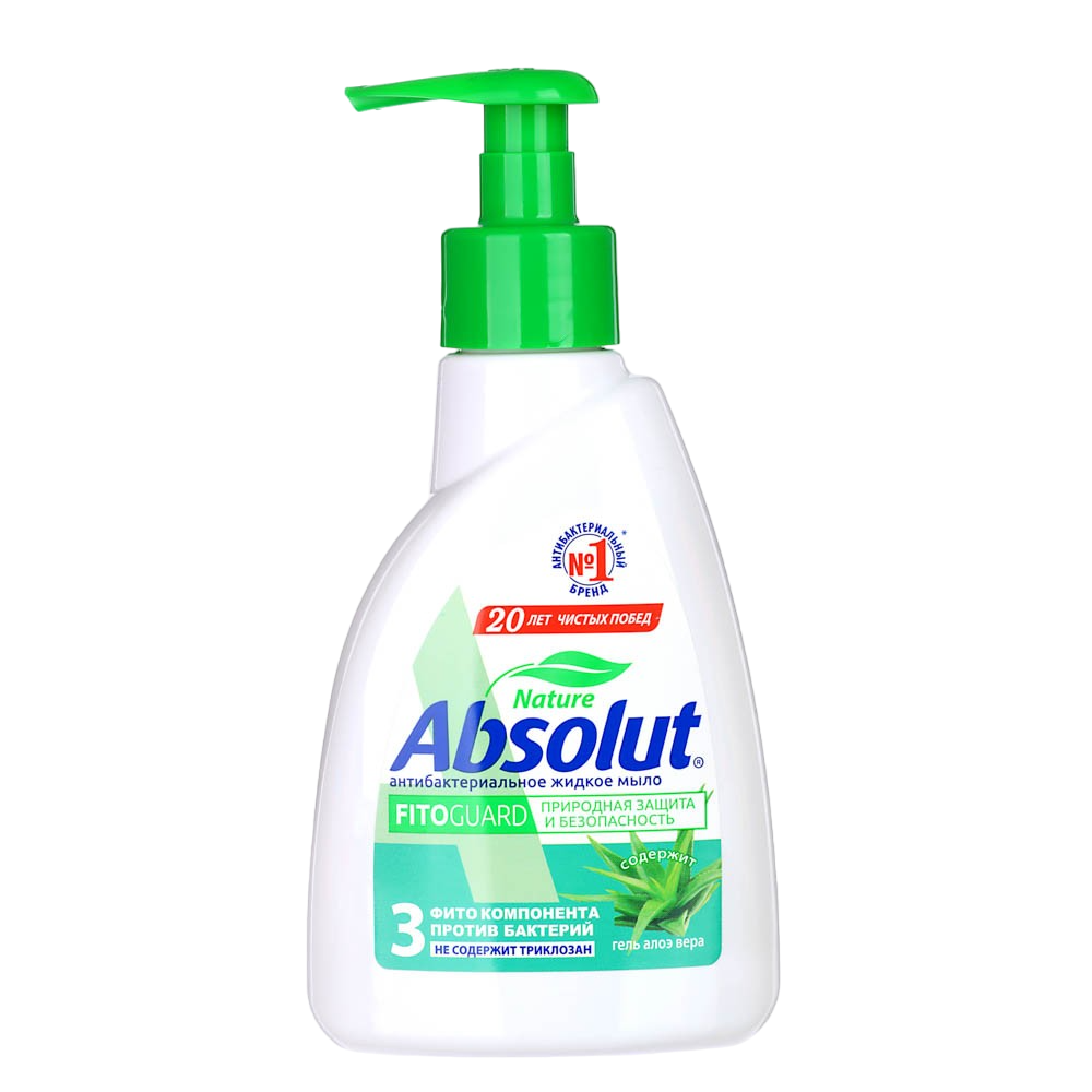 "ABSOLUT" Мыло туалетное жидкое FitoGuard Алоэ 250г