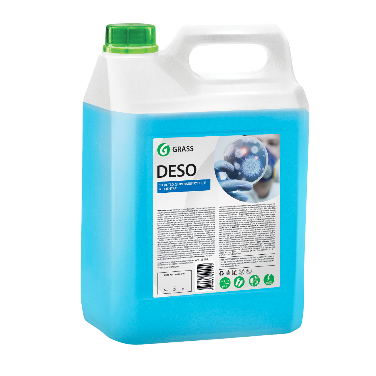 GraSS "DESO" Средство дезинфицирующее 5л