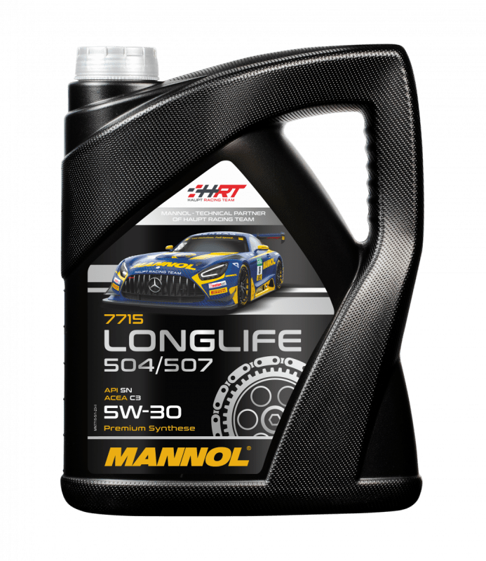 MANNOL масло моторное синтетическое O.E.M. for VW Audi Skoda 5w-30 LONGLIFE 504/507 API SN 5л