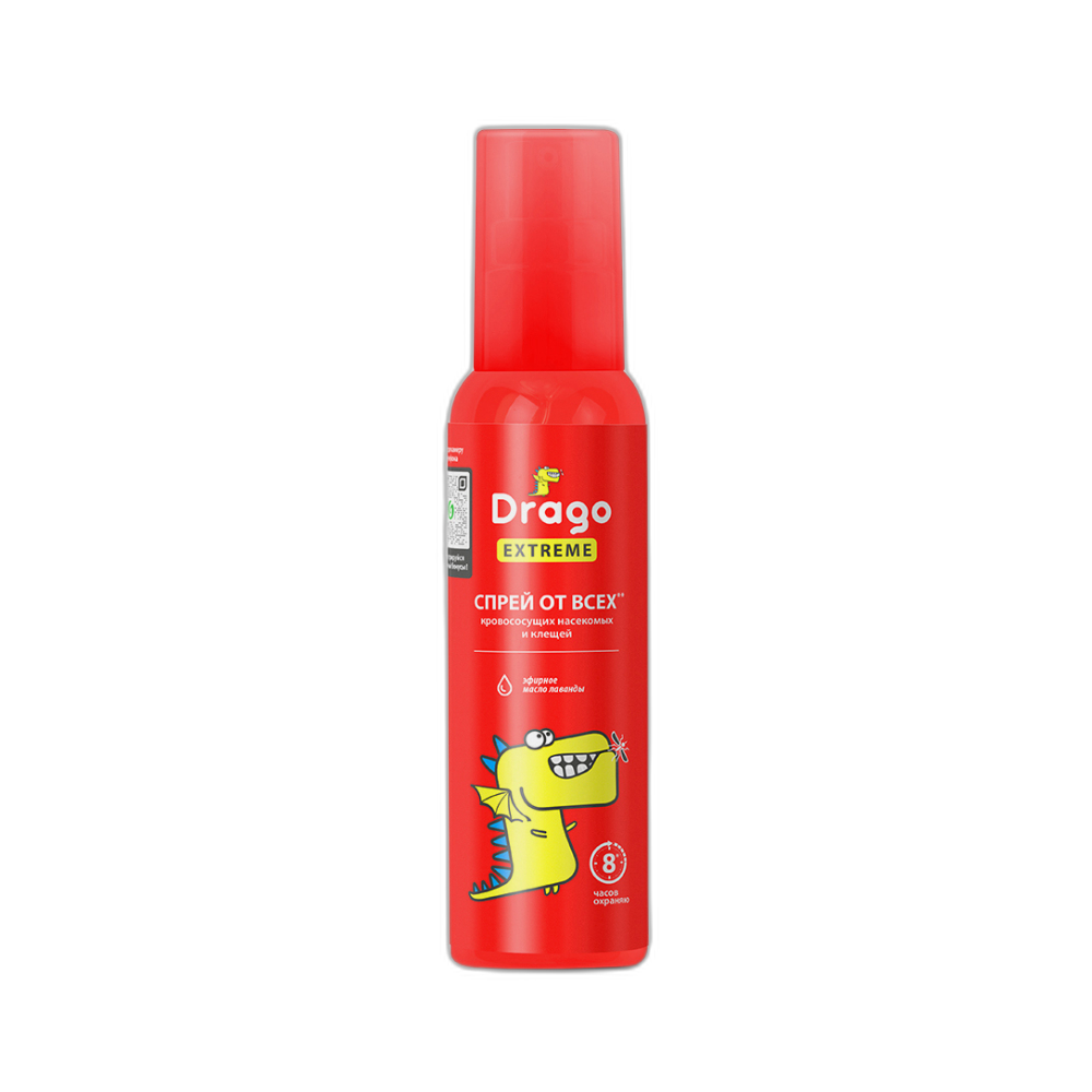 GraSS Средство репеллентное "Drago EXTREME" 100мл