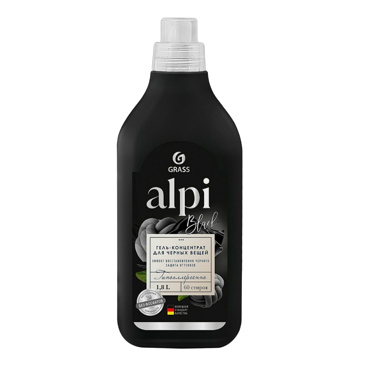 GraSS "ALPI" Концентрированное жидкое средство для стирки для темных тканей 1,8л