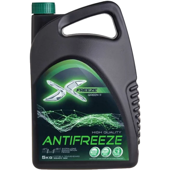 Антифриз X-FREEZE Green 5кг