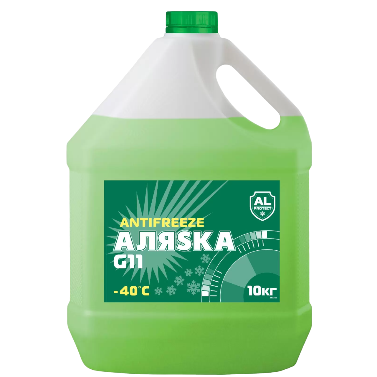 Антифриз АЛЯСКА -40С, G11 зеленый 10кг