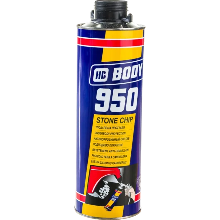 BODY 950 антикоррозийный состав черный 1л