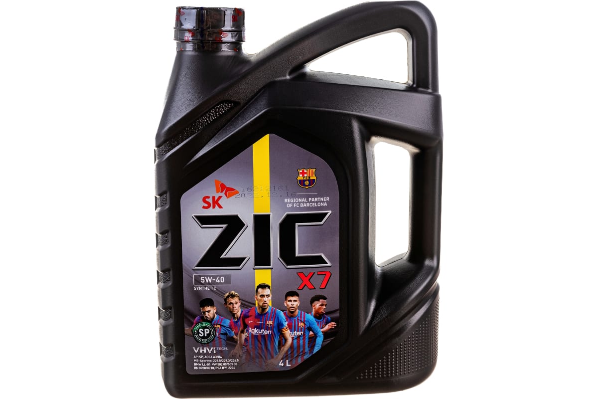 X7 5W40 API SN/CF синтетическое 4л