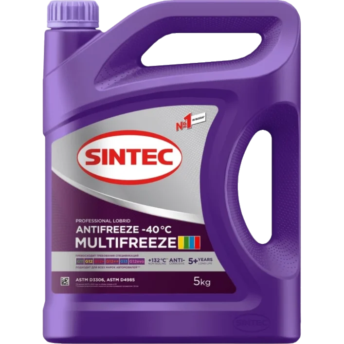 Антифриз Sintec MULTI FREEZE 5кг