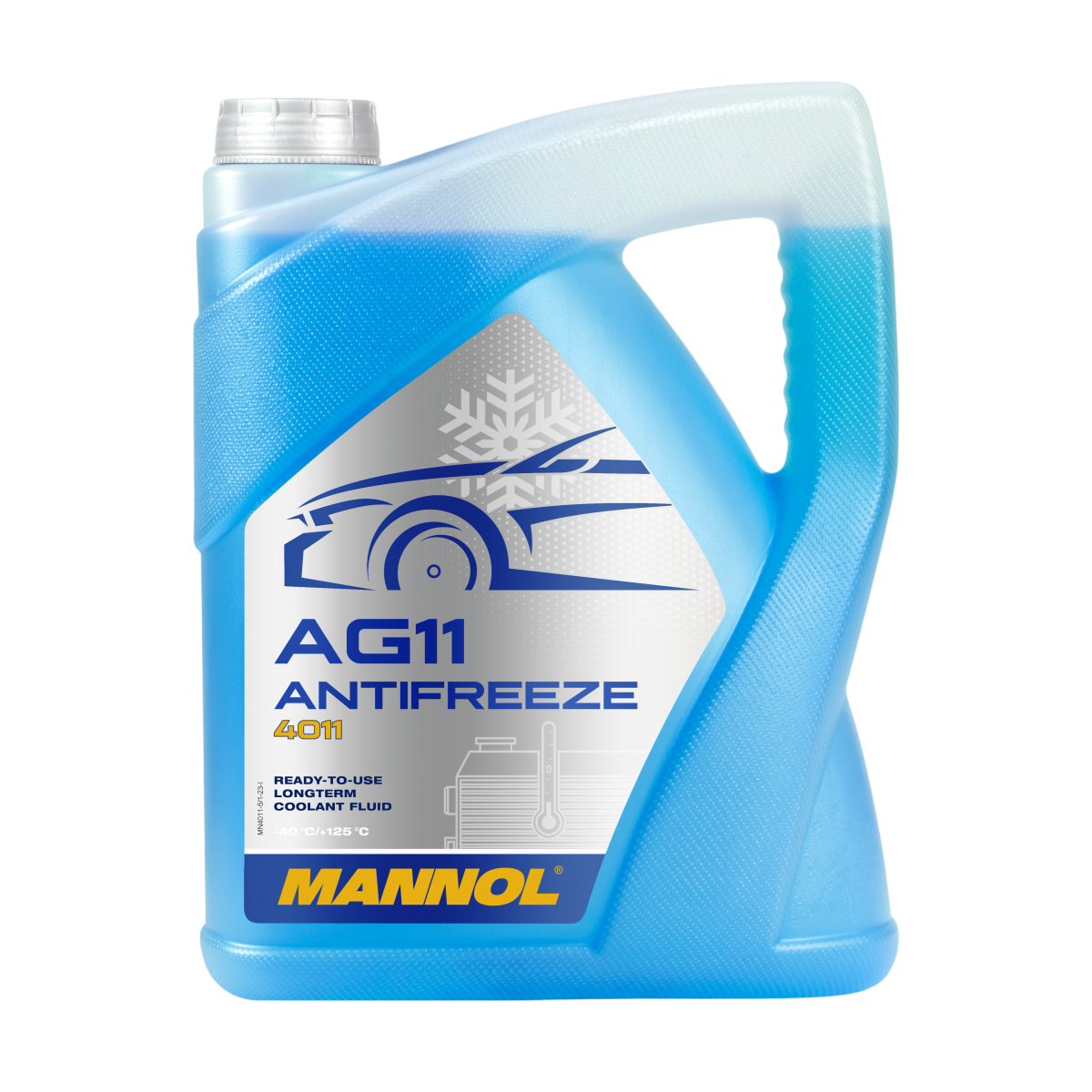MANNOL Антифриз AG11 Longterm -40C синий 5л