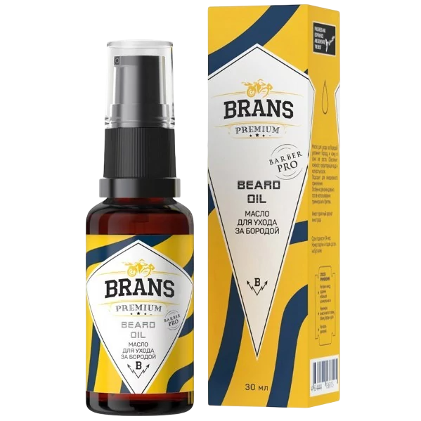 BRANS PREMIUM Масло для ухода за бородой 30мл