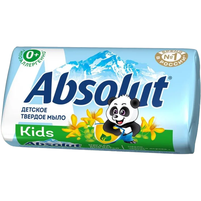 Мыло туалетное твердое "ABSOLUT" Kids череда 90г