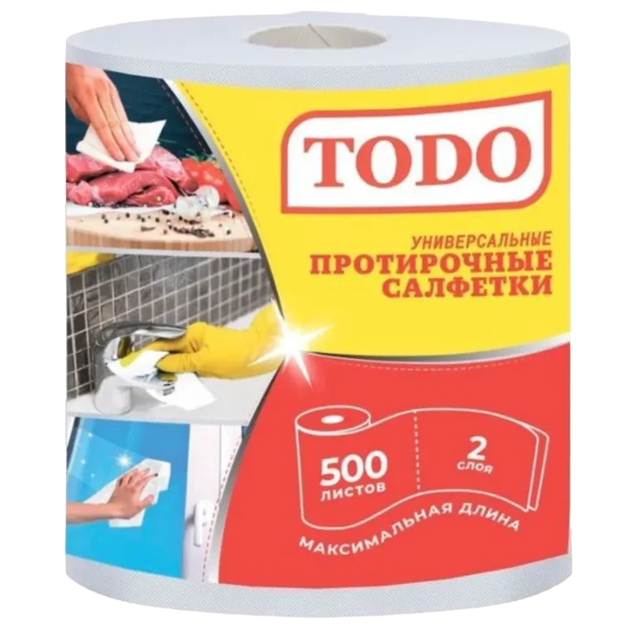 "Todo" 4670019873542 2 слоя, 500 листов в рулоне