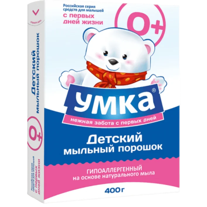 Порошок стиральный детский УМКА "Улучшенная формула" 400г
