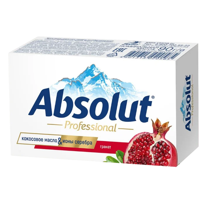 Мыло туалетное твердое "ABSOLUT" Professional гранат 90г