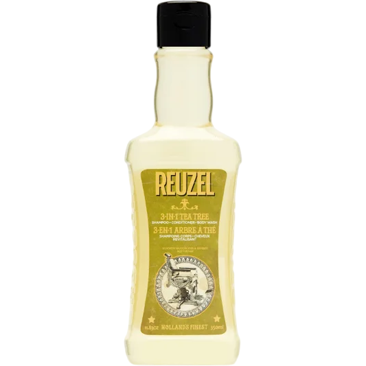 Reuzel 3 in 1 tea tree shampoo шампунь 3в1 350мл