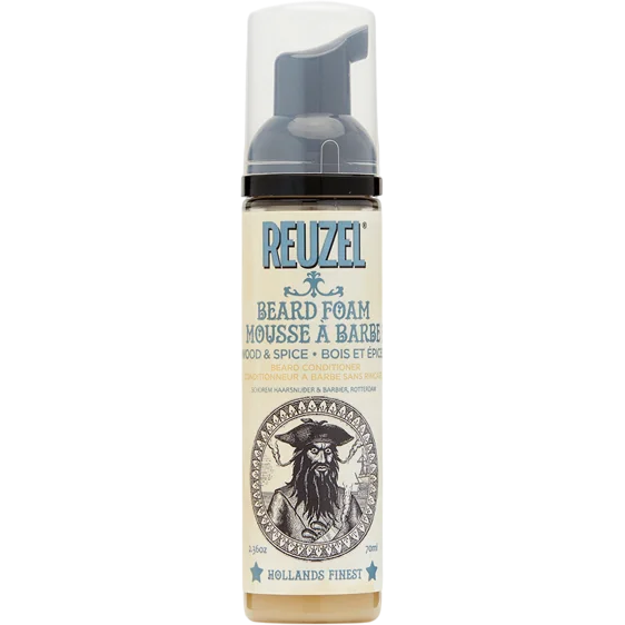 Reuzel Beard Foam Wood & Spice кондиционер-пена для ухода за бородой 70мл