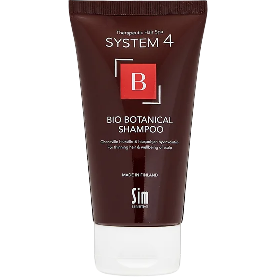 System 4 Bio Botanical Shampoo Биоботанический шампунь против выпадения и для стимуляции волос 75мл