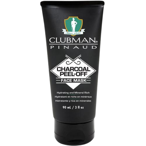 Clubman Очищающая черная маска для лица на основе угля Charcoal Peel-Off face Mask 90мл