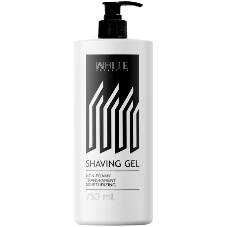 WHITE COSMETIC Shaving Gel Гель для бритья 750мл