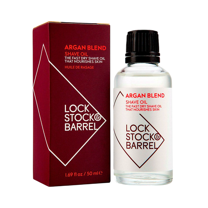 LS&B ARGAN BLEND SHAVE OIL аргановое масло для бритья 50мл