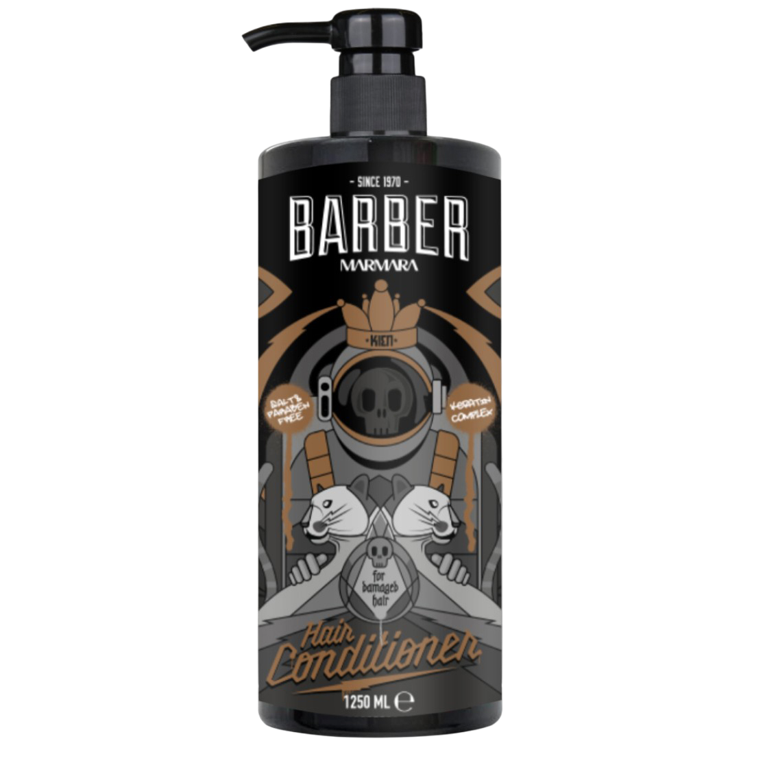 Marmara Barber Кондиционер для поврежденных волос Keratin 1250мл