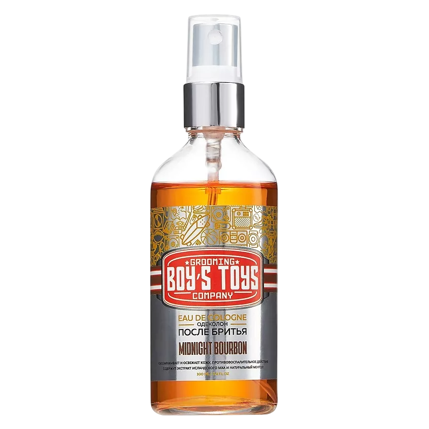 Boy’s Toys Одеколон после бритья Midnight Bourbon 100мл