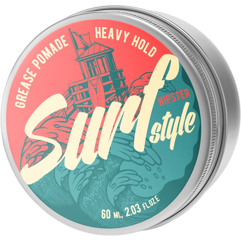 HIPSTER Бриолиновая укладка средней фиксации GREASE POMADE Heavy hold 60мл