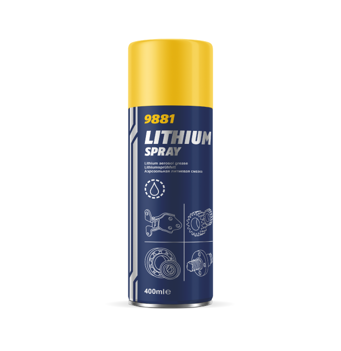 MANNOL 9881 Смазка литиевая 400мл