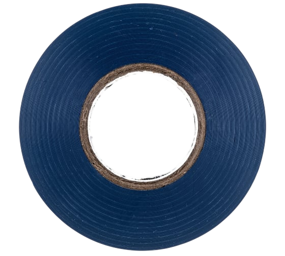 "ABRO" Изолента термостойкая ЕТ-914-BLU-R 0,18*20yd синяя 18,2м