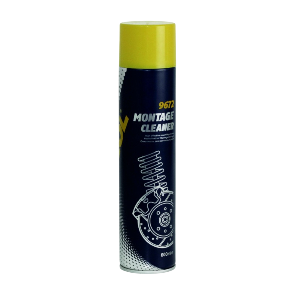 MANNOL 9672 Montage-Cleaner Очиститель для монтажных работ 600мл