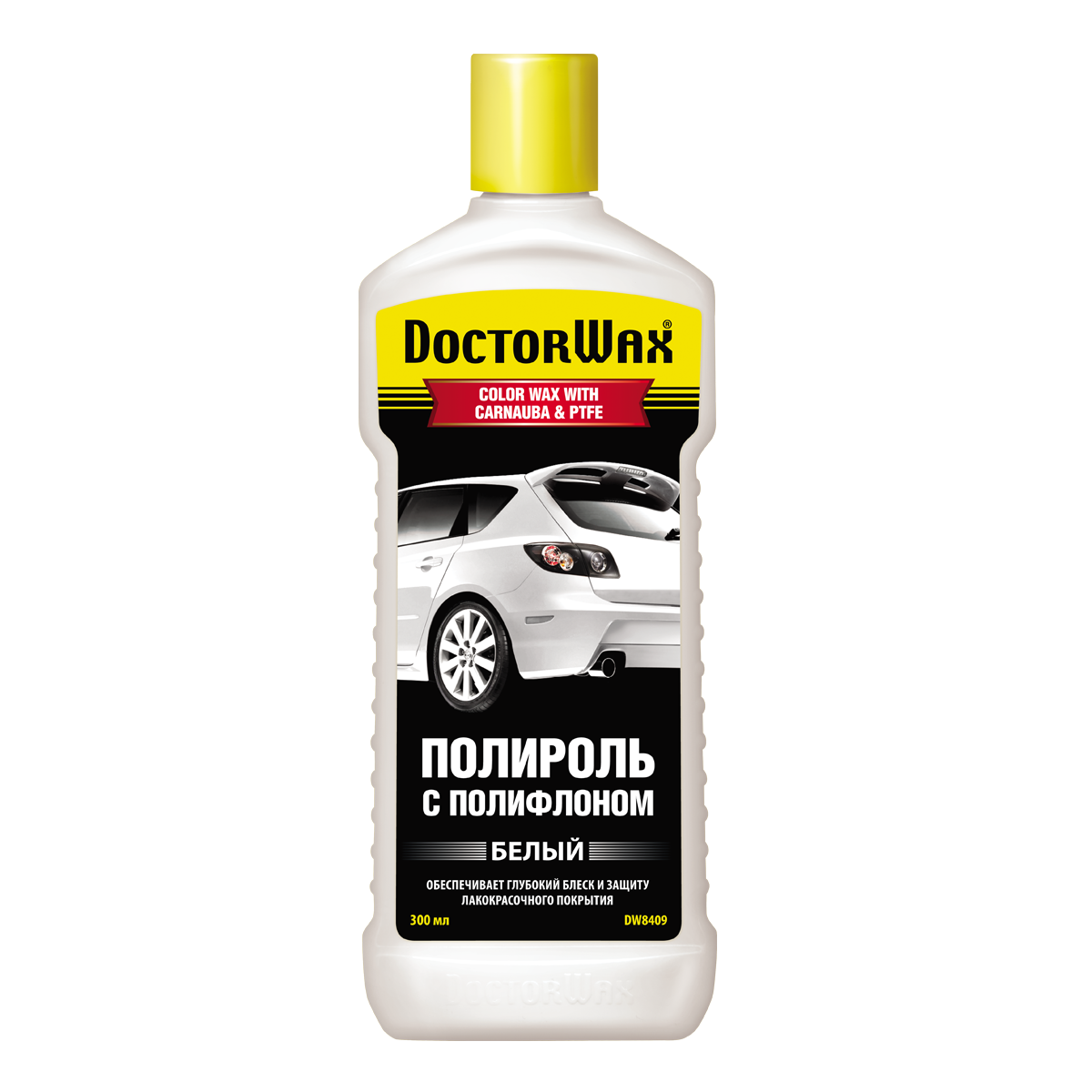 DW Цветная полироль с полифлоном Белая