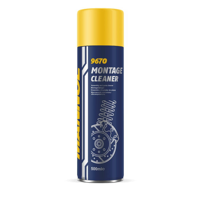MANNOL 9670 Montage Cleaner Очиститель для монтажных работ 500мл