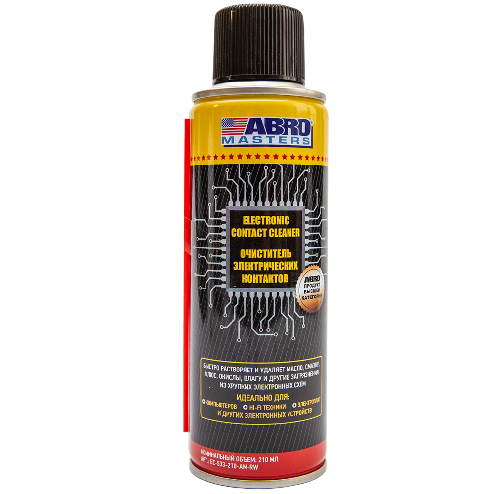 ABRO Masters EC-533-210-AM-RW Electronic Contact Cleaner 210 мл