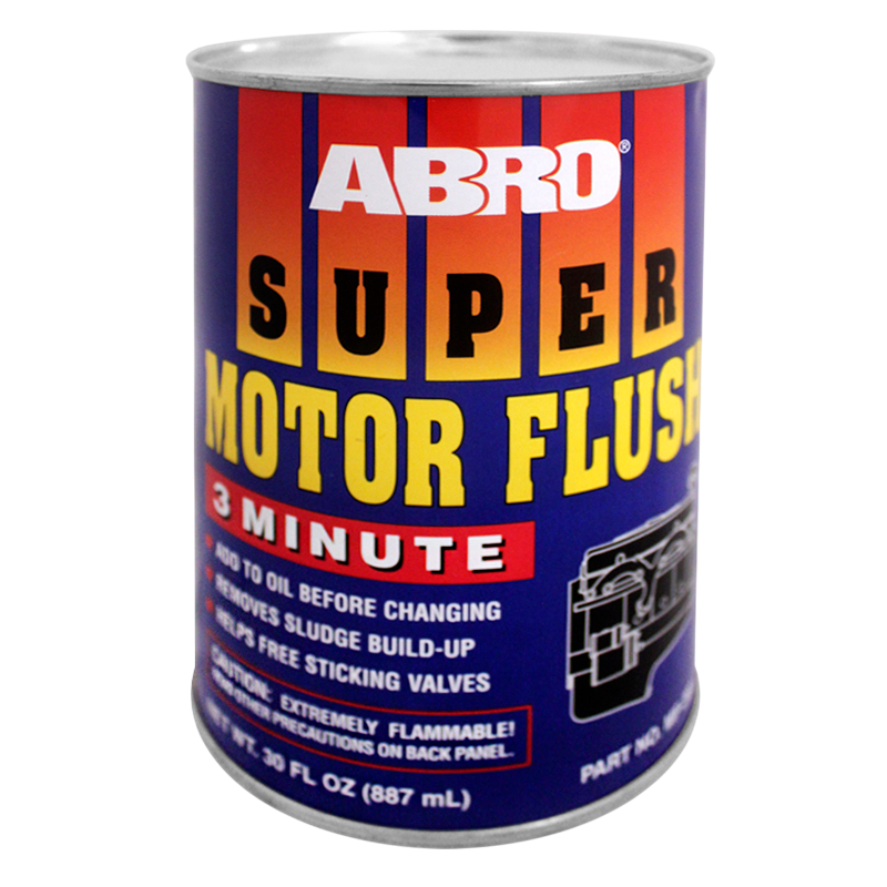 ABRO Motor Flush 887 мл MF-391— 3-минутная промывка двигателя