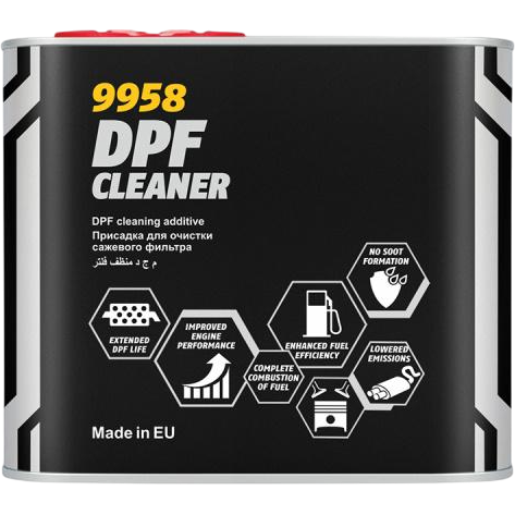 MANNOL 9958 DPF Cleaner Присадка к дизельному топливу для очистки сажевых фильтров 400мл