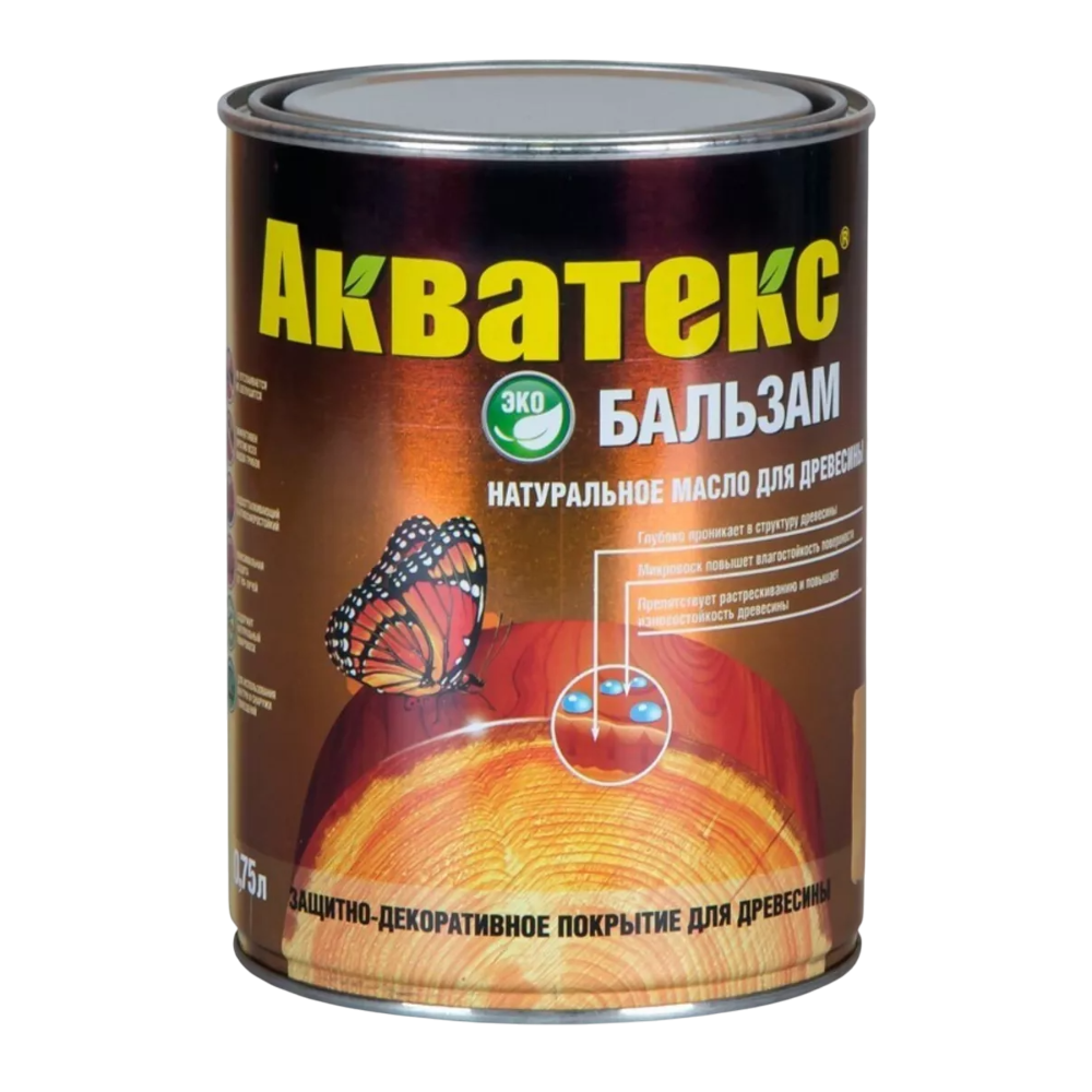 Акватекс-Бальзам защитное-декоративное покрытие иней Рогнеда 750мл