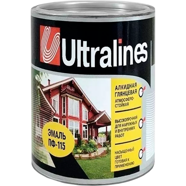 Эмаль Радуга Ultra Lines ПФ-115 светло голубая 800г