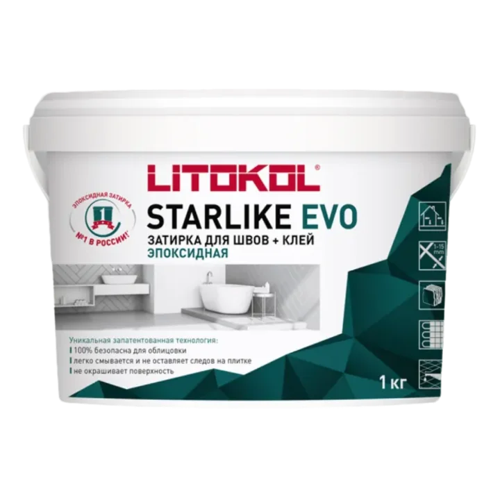 Затирка эпоксидная S.410 STARLIKE EVO VERDE SALVIA 1кг