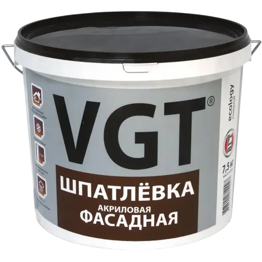 Шпаклевка фасадная ВГТ 7,5кг