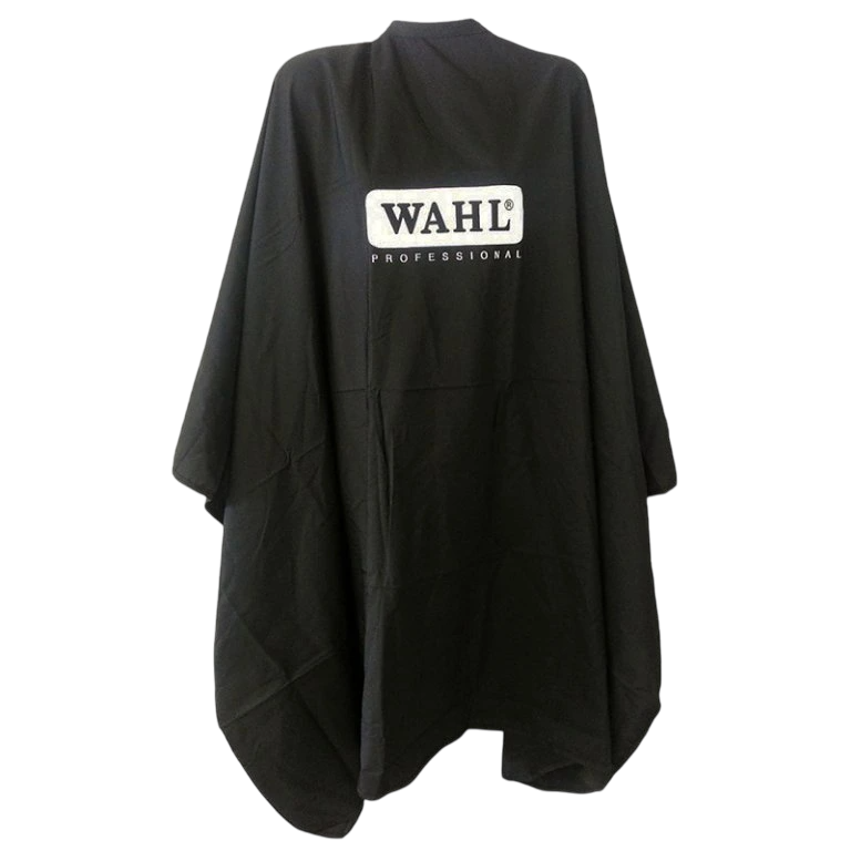 Wahl Пеньюар для барберов черный 135х150см