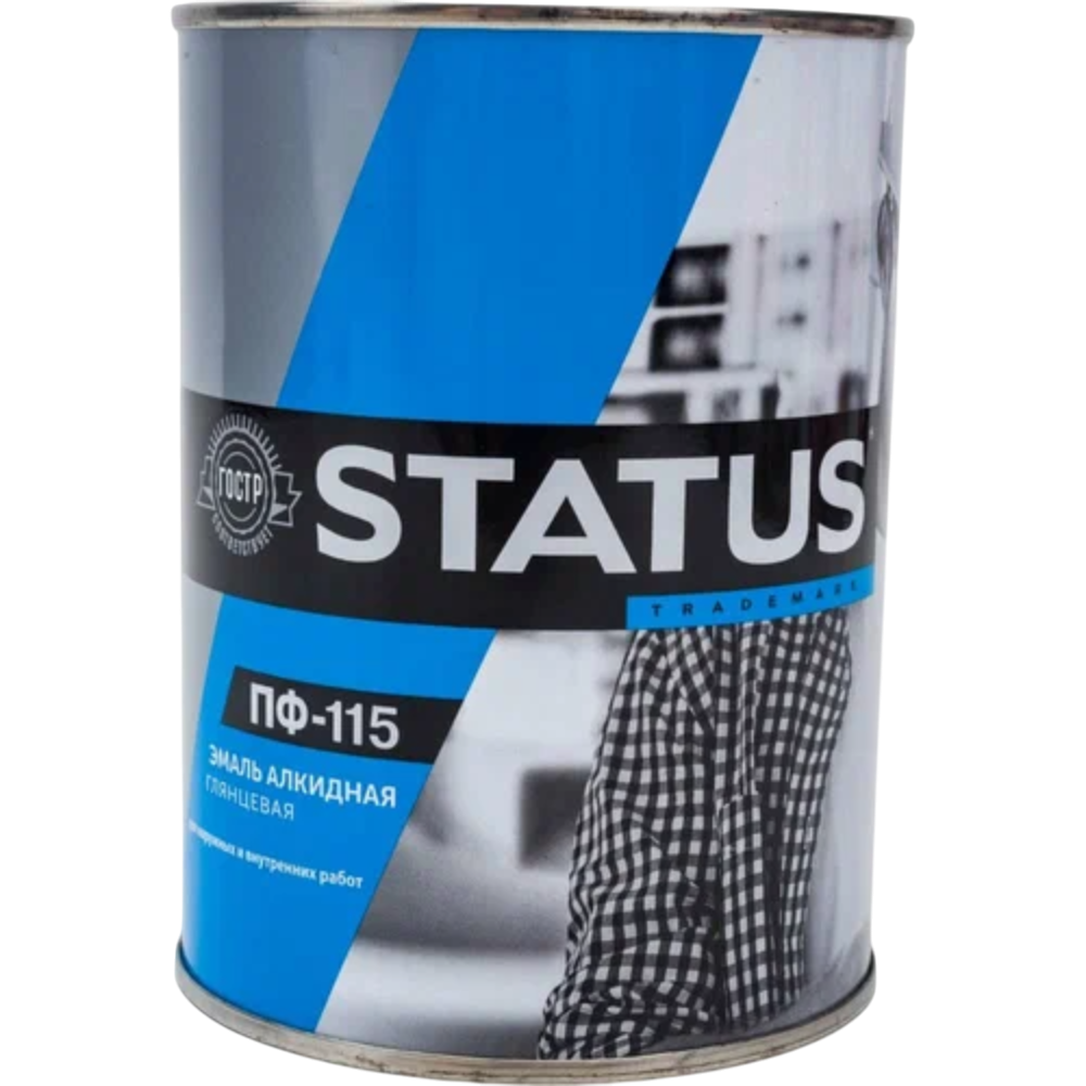 Эмаль Радуга STATUS ПФ-115 бирюза 800г