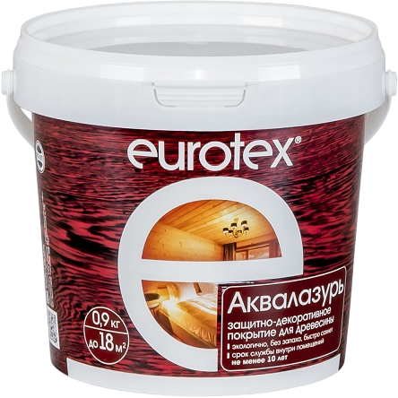 ЕUROTEX Защитный текстурный лак Белый, Рогнеда 900г