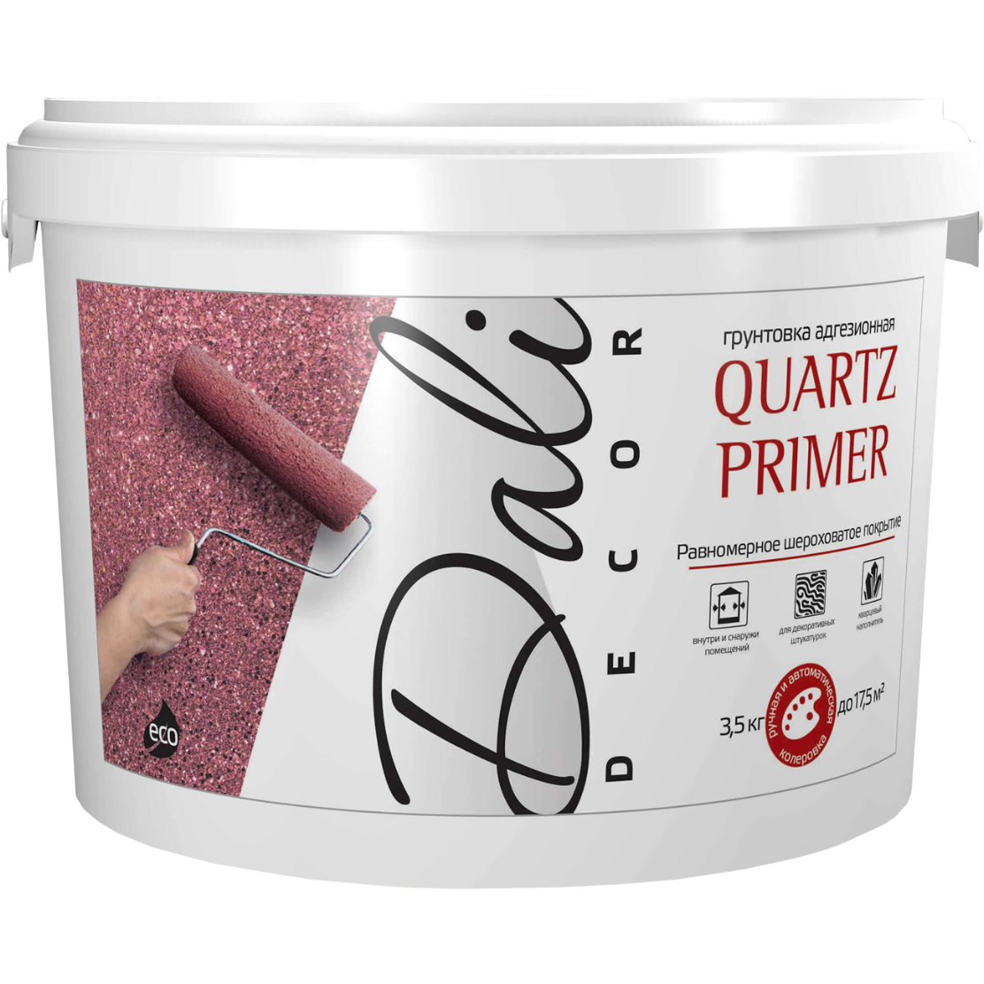 Грунт DALI-DECOR QUARTZ PRIMER адгезионная акриловая Рогнеда 3,5кг