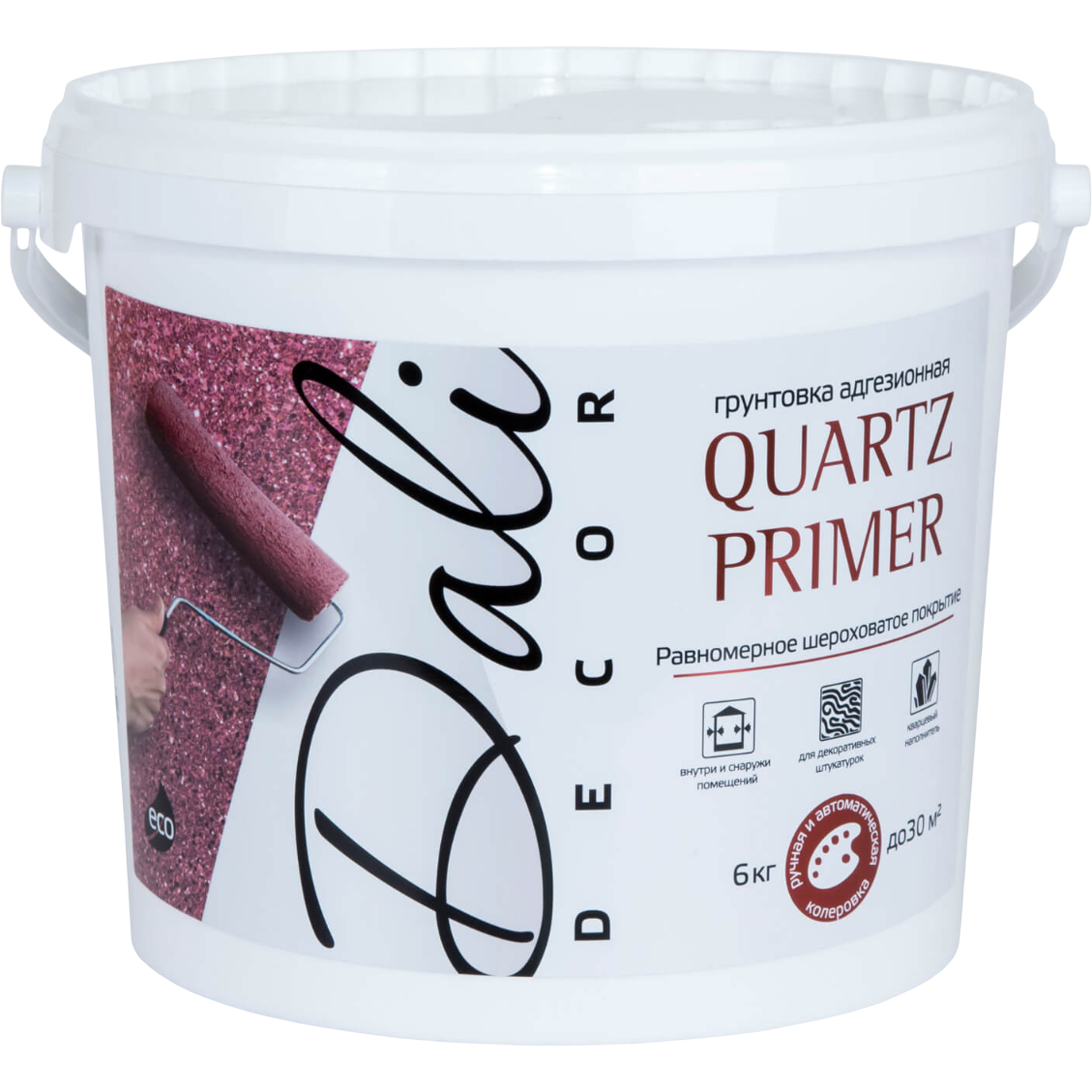 Грунт DALI-DECOR QUARTZ PRIMER адгезионная акриловая Рогнеда 6кг