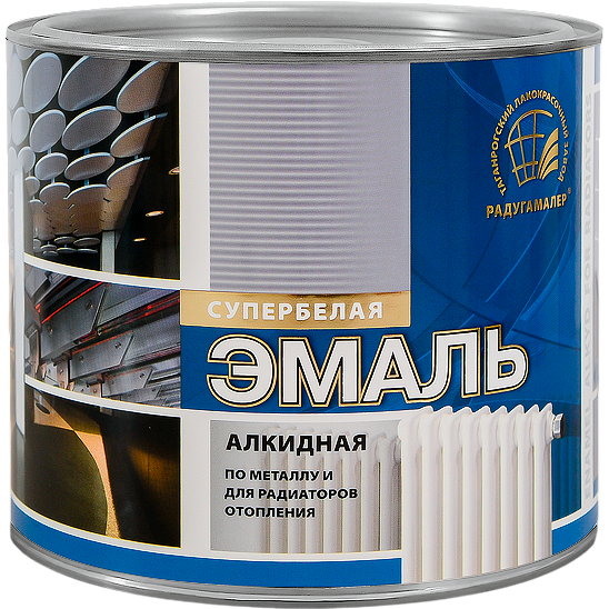 Эмаль для радиаторов Радуга глянцевая 0,4кг