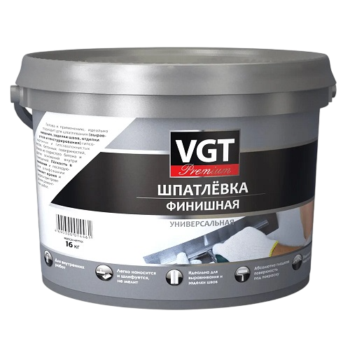 ВГТ Шпаклевка финишная Premium 16кг