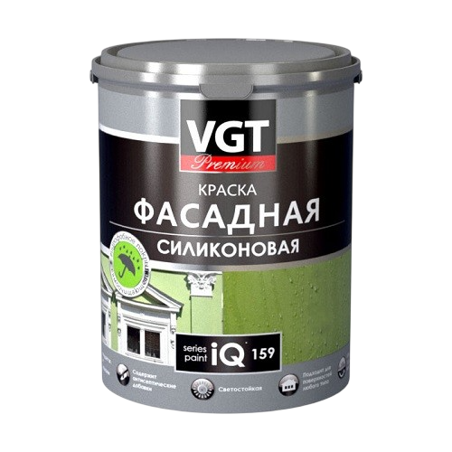 ВД ВГТ Premium фасадная силикон самоочищающийся база А IQ159 9л/13кг