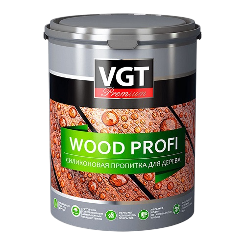 Пропитка силиконовая бесцветный WOOD PROFI ВГТ 2,2л