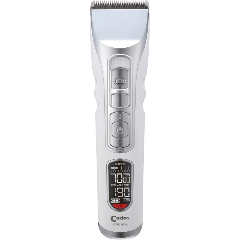 Codos Hair Clipper Professional CHC-969 Машинка для стрижки волос профессиональная цвет серебристый
